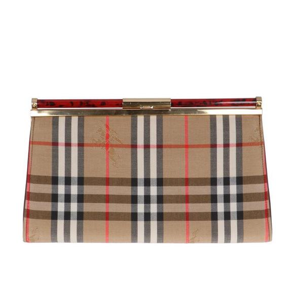 Burberry Nova Check clutch bag - Picture 2 of 5